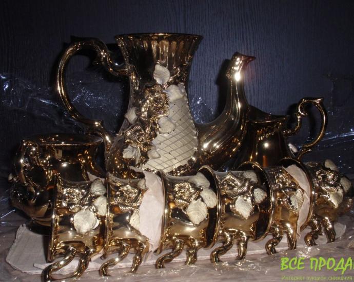 Шикарный (Золотой) чайный сервиз