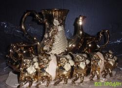 Шикарный (Золотой) чайный сервиз