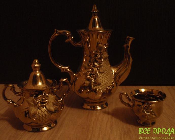 Шикарный (Золотой) чайный сервиз