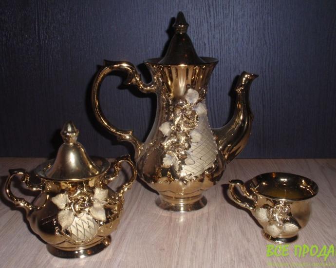 Шикарный (Золотой) чайный сервиз