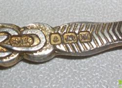 Коранационные ложки 1936 года. Серебро. Позолота. Англия
