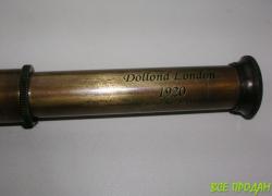 Подзорная труба Dollond London в кожаном футляре