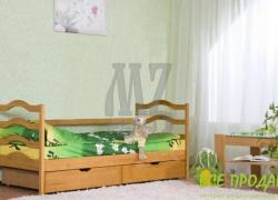 Детская кровать из дерева "София" 1 ярус