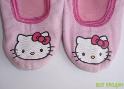 Чешки, тапочки Hello Kitty