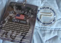Куртка Детская. US POLO. США. Голубая с капюшоном. 10-12 лет.