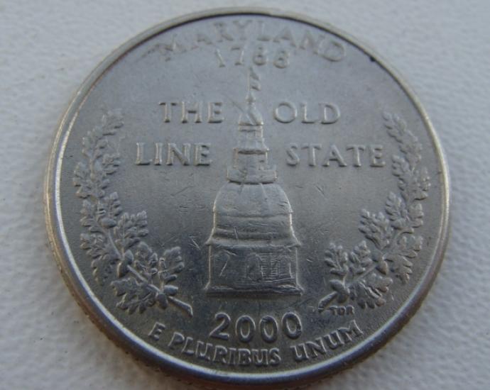 25 центов США   Мериленд