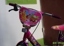 Велосипед Winx для дівчинки в ідеальному стані