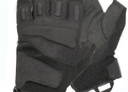 Тактические перчатки BlackHawk (Беспалый). - Black M